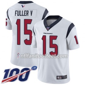 Miesten Houston Texans NFL Pelipaita Will Fuller V 15 Nike Valkoinen 100th